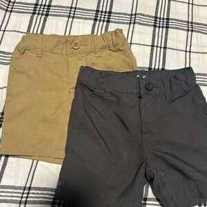 Cat & Jack Tan and Gray Kids Shorts